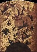 unknow artist Detail of the Fall of the Rebel Angels oil painting reproduction